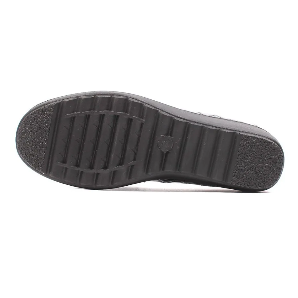 Beth Croc Women's Comfort Walk Shoes Black