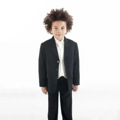 Black & Cream 5 Piece Suit - Last Remaining