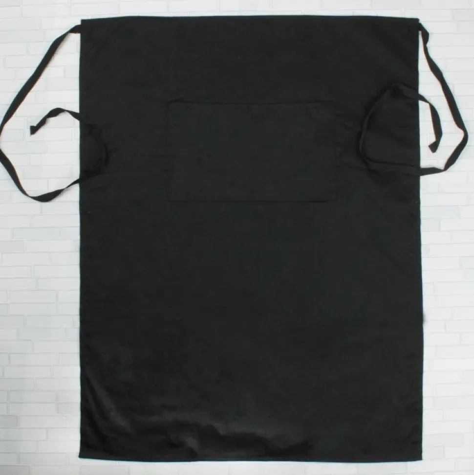 Black Bar Apron With Pocket 103-007
