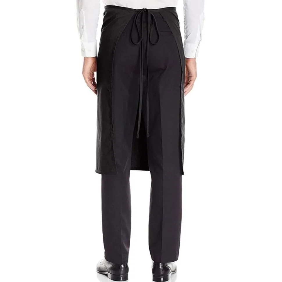 Black Bar Apron With Pocket 103-007