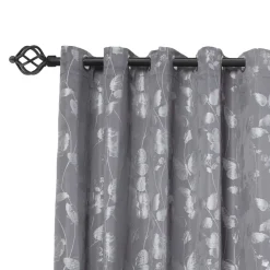 Black Cage Curtain Pole 25/28mm