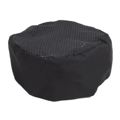 Black Mesh Chef Skull Cap 103-046