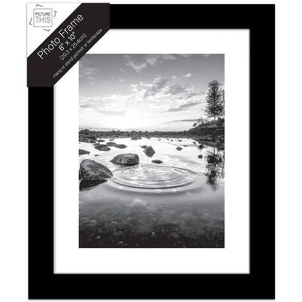 Black Photo Frame 8x10”