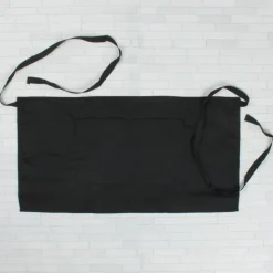 Black Short Pocket Apron 103-002