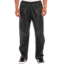 Black Waterproof Rain Trousers