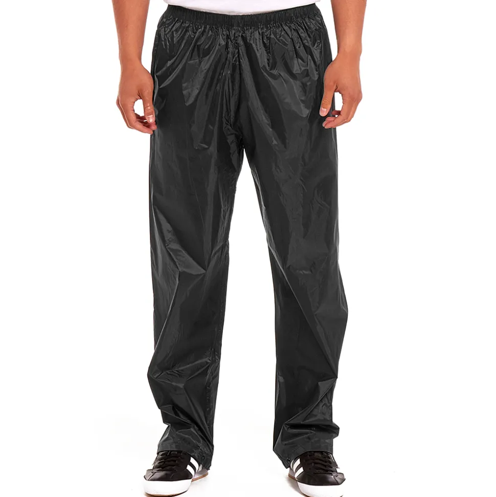 Black Waterproof Rain Trousers