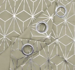 Blackout Curtains Eyelet Moreno Latte by Velosso