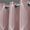Blackout Curtains Onyx Blush Pink by Velosso