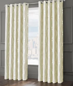 Blackout Curtains Onyx Cream by Velosso
