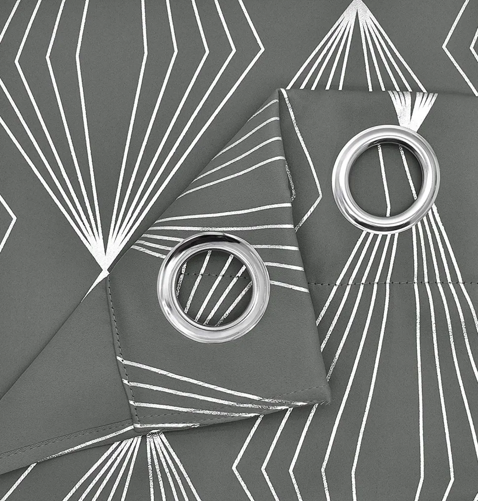 Blackout Curtains Onyx Grey by Velosso