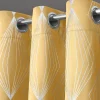 Blackout Curtains Onyx Ochre by Velosso