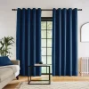 Bondi Eyelet Readymade Curtains Navy