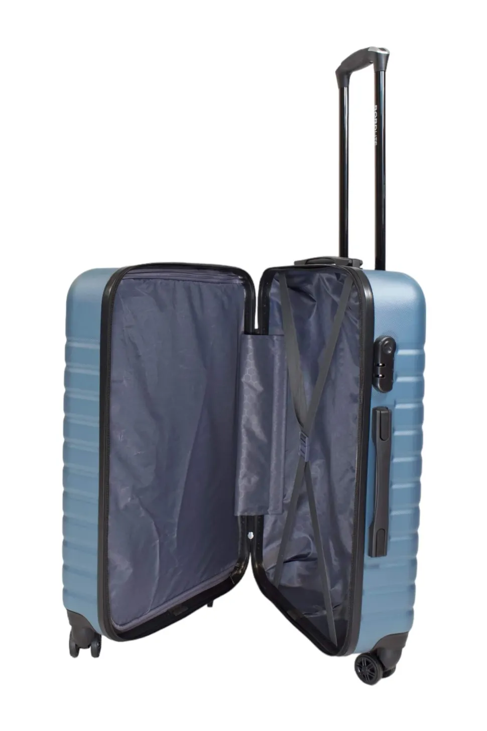 Bordlite 24" Lightweight Wheel Suitcase Blue