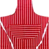 Butcher Apron Stripe Red