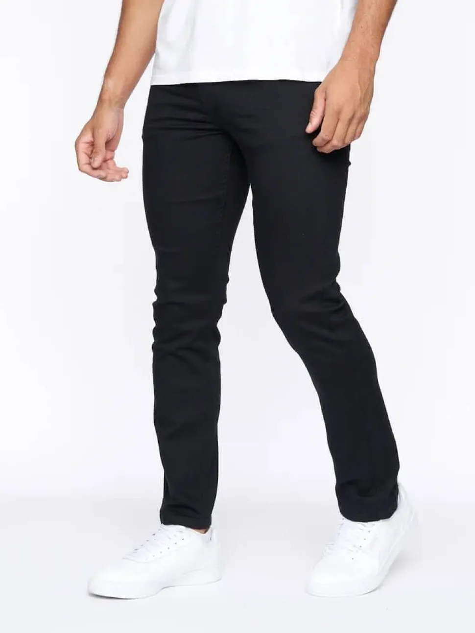 Cadman Straight Jeans Black Wash by Crosshatch