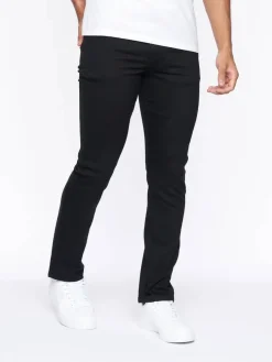 Cadman Straight Jeans Black Wash by Crosshatch
