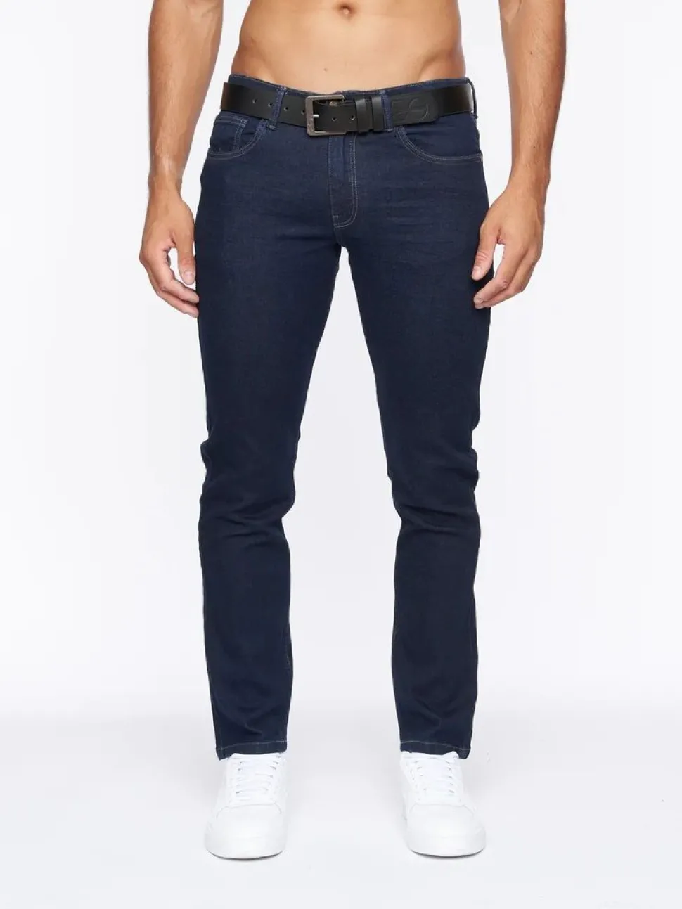 Cadman Straight Jeans Dark Wash by Crosshatch