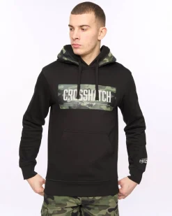 Camtort Hoodie Black by Crosshatch