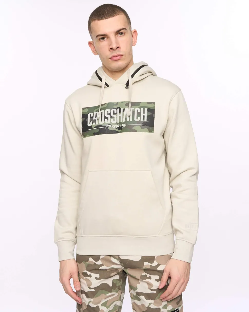 Camtort Hoodie Stone by Crosshatch