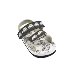 Car Sandals Grey
