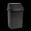 Casa 8 Litre Swing Bin Midnight