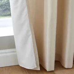 Catheine Lansfield Glitzy Eyelet Curtains