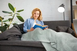 Cherokee Recycled Cotton Throw - Pistachio