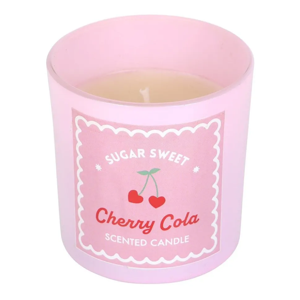 Cherry Cola Glass Candle