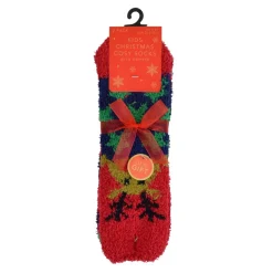 Christmas 2 Pack Socks Star Reindeer