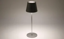36cm IP54 LED Touch Lamp Silver