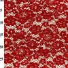 Corded Lace Fabric Red