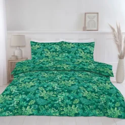 Cordelia Duvet Cover Set Green