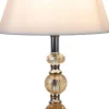 Crystal Sphere Switched Table Lamp