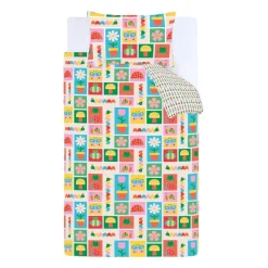 Curious Caterpillar Duvet Set by Catherine Lansfield