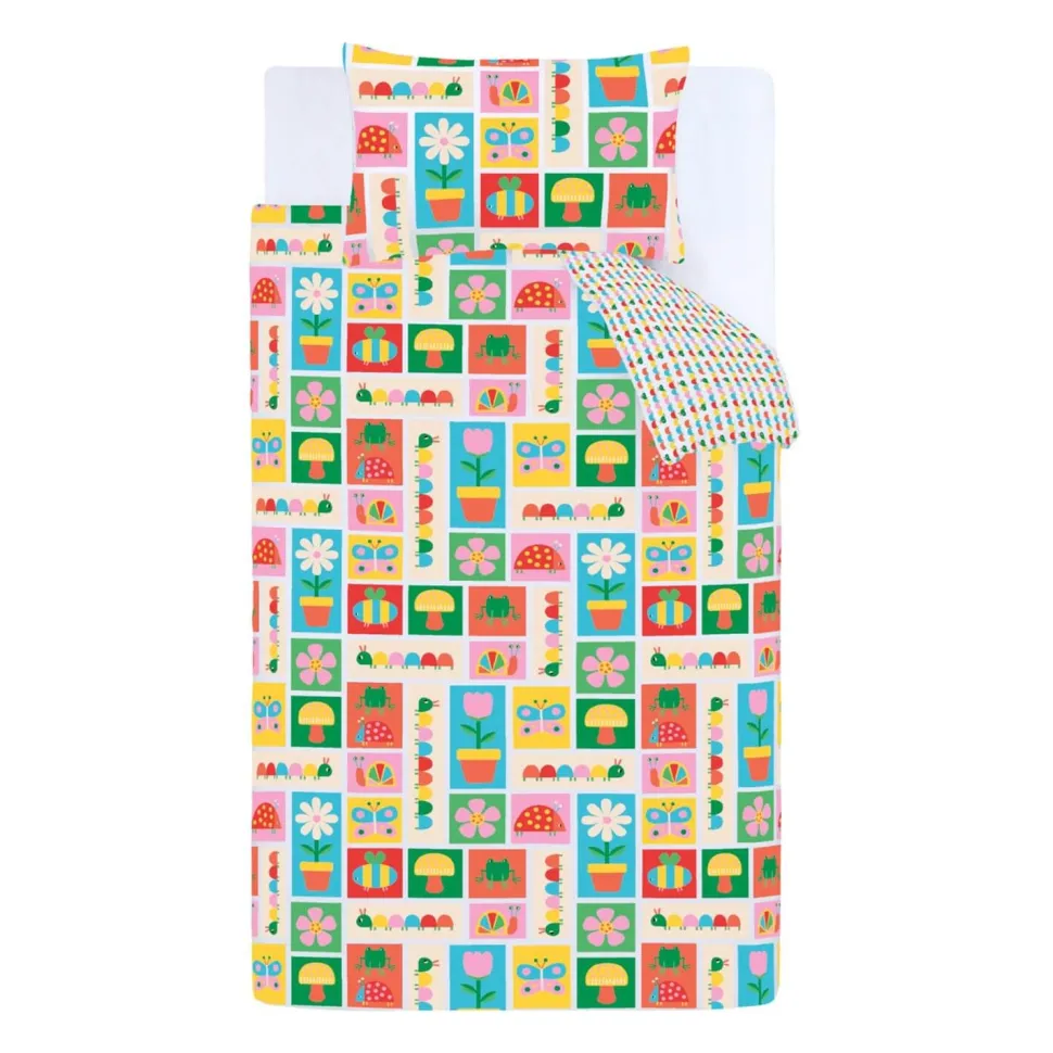 Curious Caterpillar Duvet Set by Catherine Lansfield