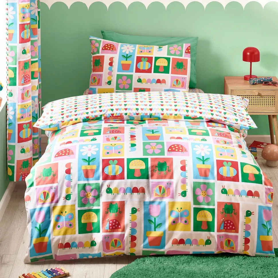 Curious Caterpillar Duvet Set by Catherine Lansfield