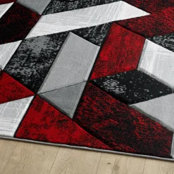 Dakar Rug Gold - Red