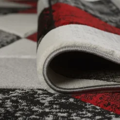 Dakar Rug Gold - Red