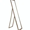 Dark Wood Standing Mirror