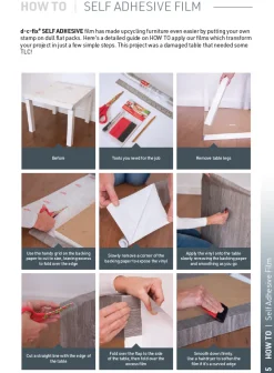 DC - Fix Self Adhesive 45cm Brushed Grey 0045
