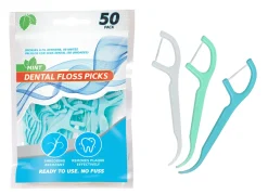 Dental Floss Picks 50 Pack