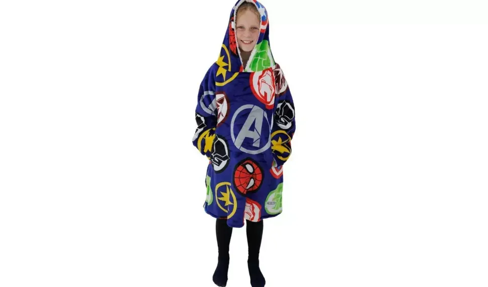 Disney Marvels The Avengers Hugzee Oversized Fleece Hoodie