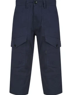 Dissident Long Cargo Shorts Sky Navy