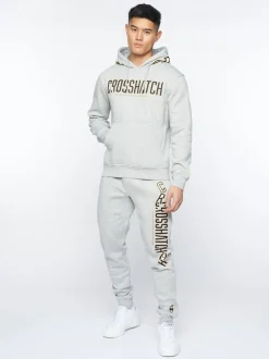 Doddington Hoodie Light Grey by Crosshatch
