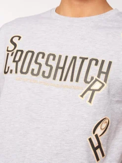 Doddington T-shirt Light Grey by Crosshatch