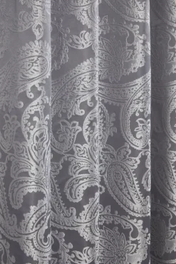 Duchess Readymade Tape Top Curtain Pair Silver