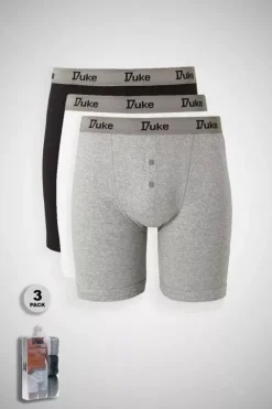 Duke of London 3 Pack Cotton Boxer Short