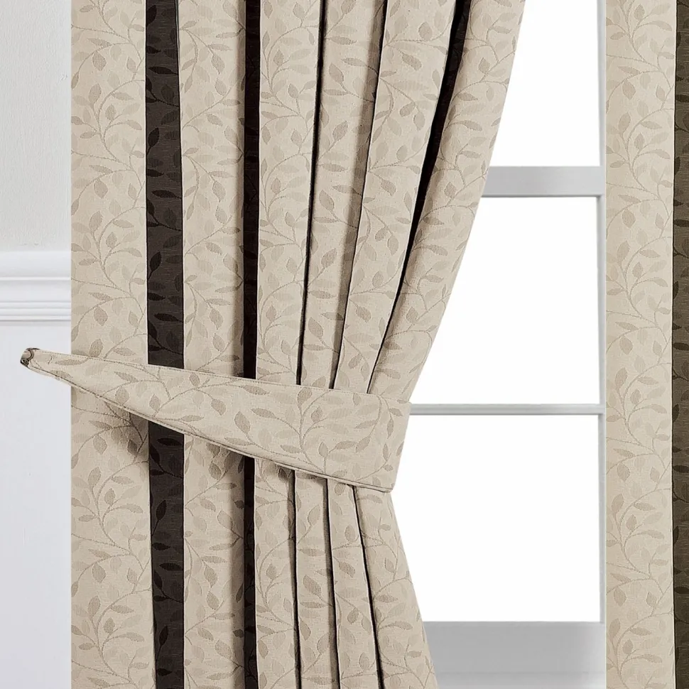Eden Eyelet Readymade Curtains Natural 66x72
