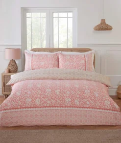 Eleanor Blush Soft Touch Duvet Cover Set
