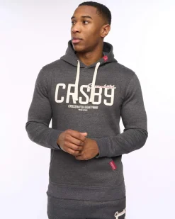 Ellsworth Hoodie Charcoal by Crosshatch